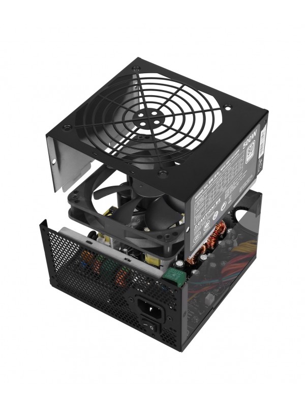 Cooler Master MasterWatt Lite unidad de fuente de alimentación 600 W 20+4 pin ATX ATX Negro