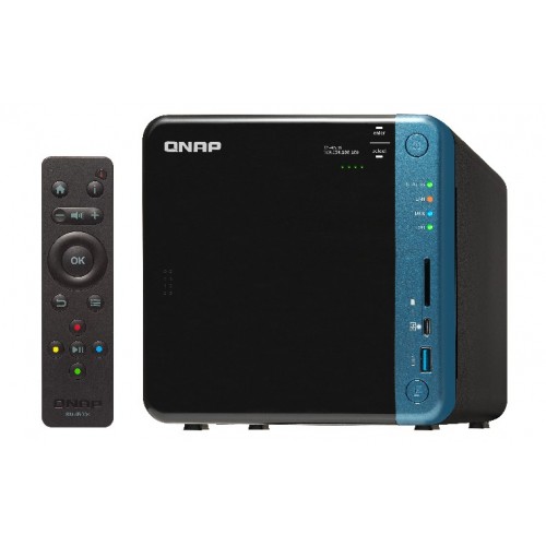 QNAP TS-453B J3455 Ethernet Tower Negro NAS