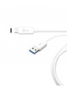 j5create JUCX06 cable USB 0,9 m 3.2 Gen 1 (3.1 Gen 1) USB C USB A Blanco