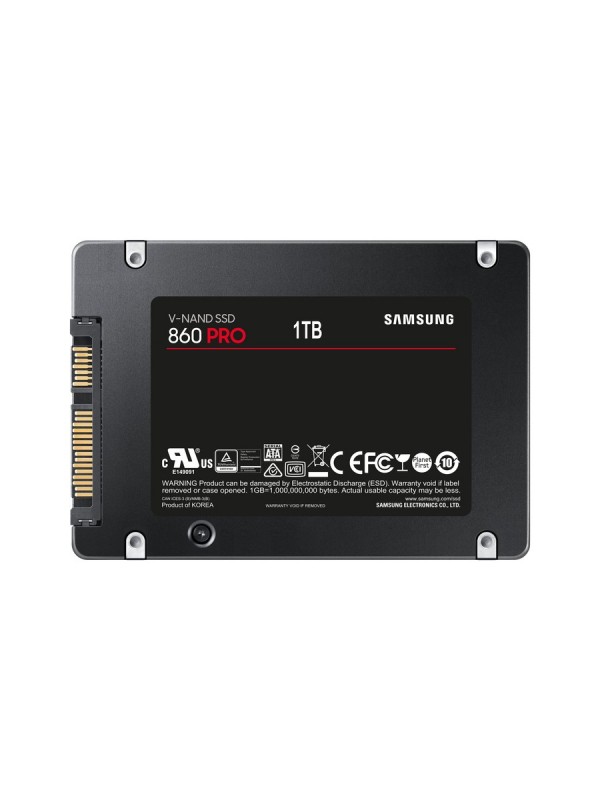 Samsung 860 PRO 2.5" 1000 GB Serial ATA III V-NAND MLC