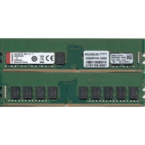 Kingston Technology KSM24ED8 16ME módulo de memoria 16 GB 1 x 16 GB DDR4 2400 MHz ECC