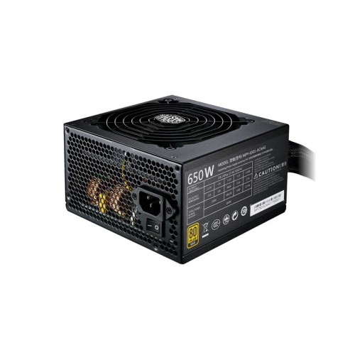 Cooler Master MWE Gold 650 unidad de fuente de alimentación 650 W 20+4 pin ATX ATX Negro