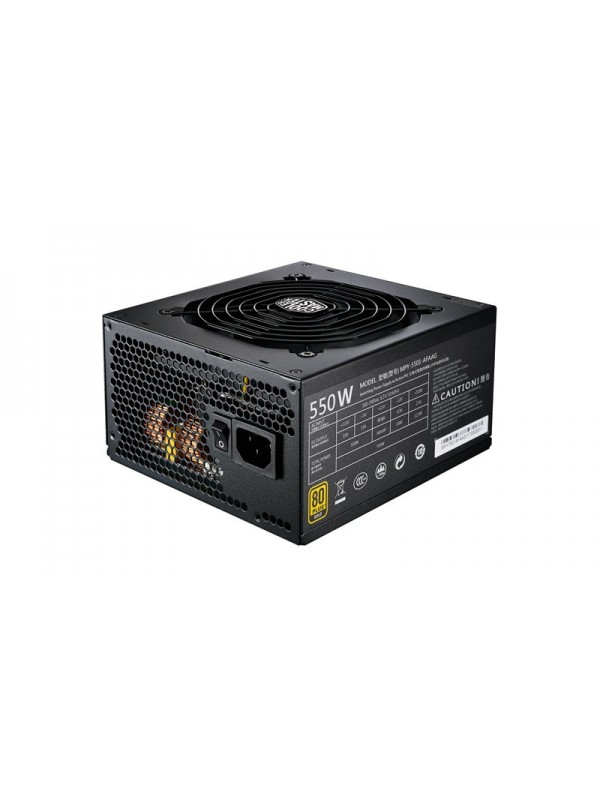 Cooler Master MWE Gold 550 unidad de fuente de alimentación 550 W 20+4 pin ATX ATX Negro