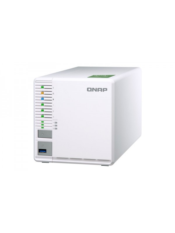 QNAP TS-332X Alpine AL-324 Ethernet Tower Gris, Blanco NAS