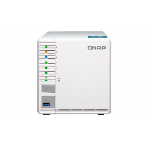 QNAP TS-351 J1800 Ethernet Tower Blanco NAS