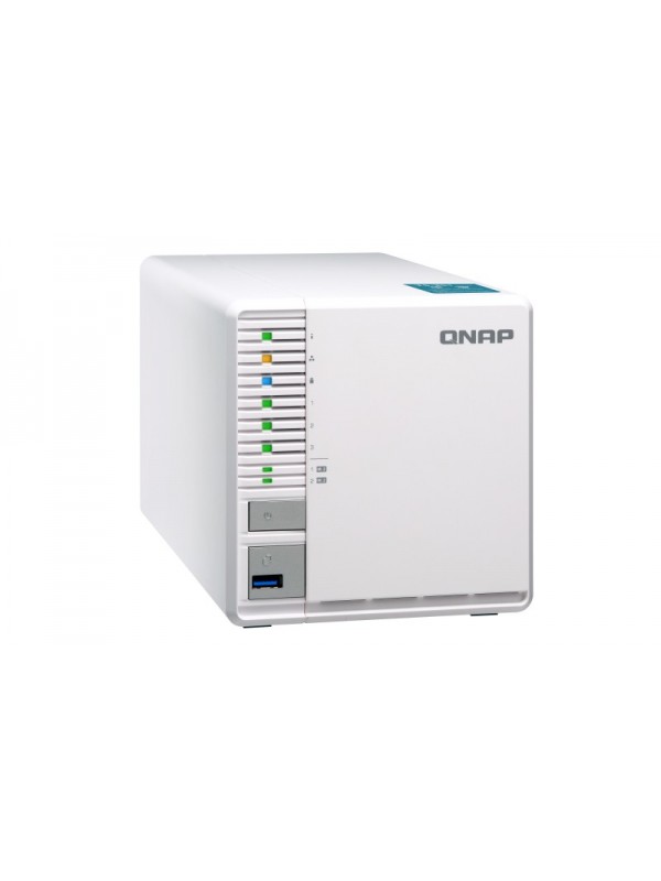 QNAP TS-351 J1800 Ethernet Tower Blanco NAS