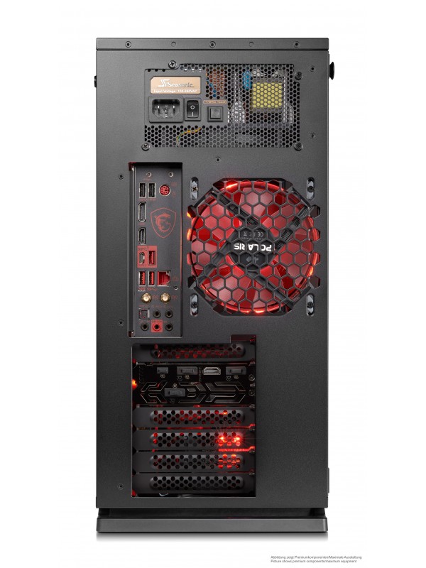 MEDION ERAZER X87017 9na generación de procesadores Intel® Core™ i7 i7-9700K 16 GB DDR4-SDRAM 2512 GB HDD+SSD Negro PC Windows