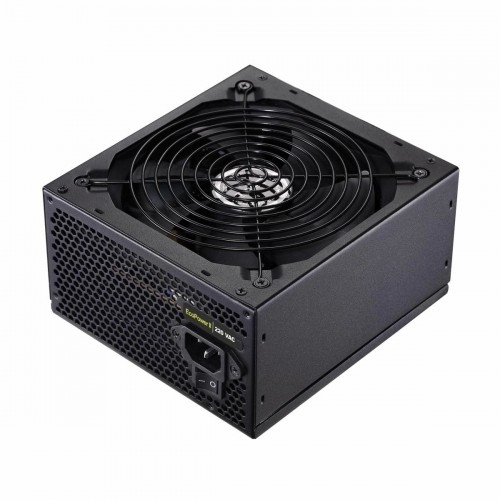 TooQ FUENTE ATX 600W PFC, COOLER 14CM SILENCIOSO, CAJA RETAIL, COLOR NEGRO