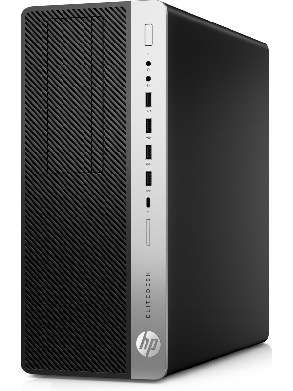 HP EliteDesk 800 G5 9na generación de procesadores Intel® Core™ i7 i7-9700 16 GB DDR4-SDRAM 512 GB SSD Tower Negro PC Windows