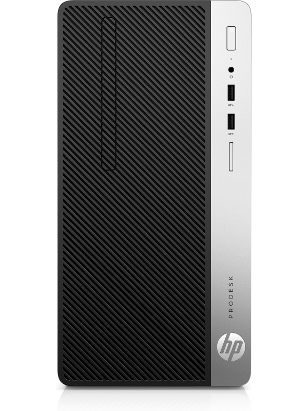 HP ProDesk 400 G6 9na generación de procesadores Intel® Core™ i5 9500 8 GB DDR4-SDRAM 256 GB SSD Micro Tower Negro PC Windows