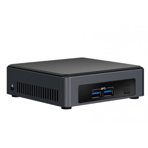 Intel NUC BLKNUC7I7DNK2E PC estación de trabajo barebone i7-8650U 1,9 GHz UCFF Negro BGA 1356