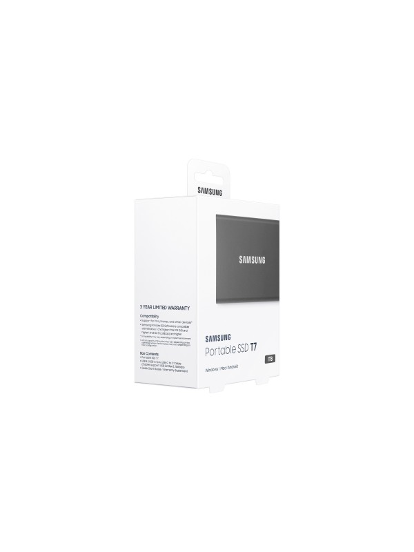 Samsung Portable SSD T7 1000 GB Gris