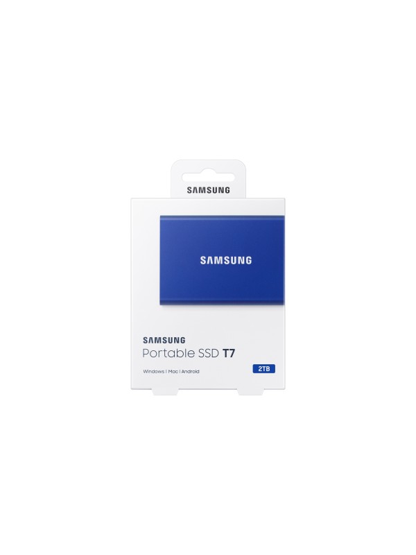 Samsung Portable SSD T7 2000 GB Azul