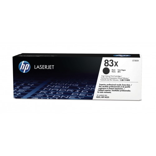 HP 83X 1 pieza(s) Original Negro