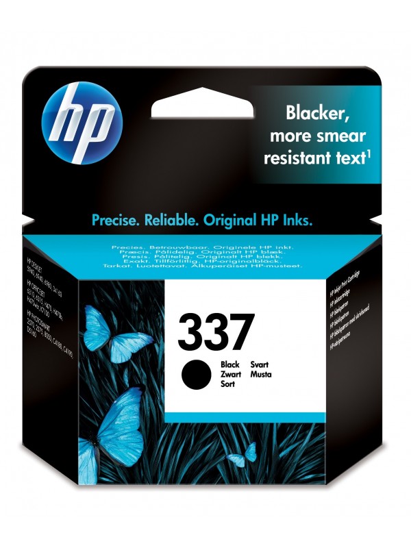 HP 337 1 pieza(s) Original Rendimiento estándar Negro