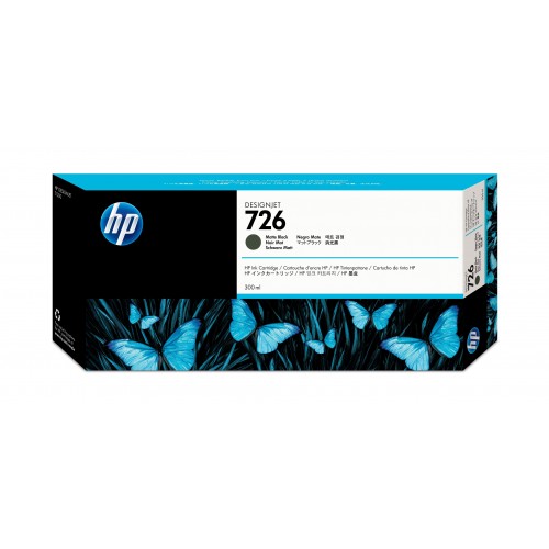 HP 726 Original Negro mate