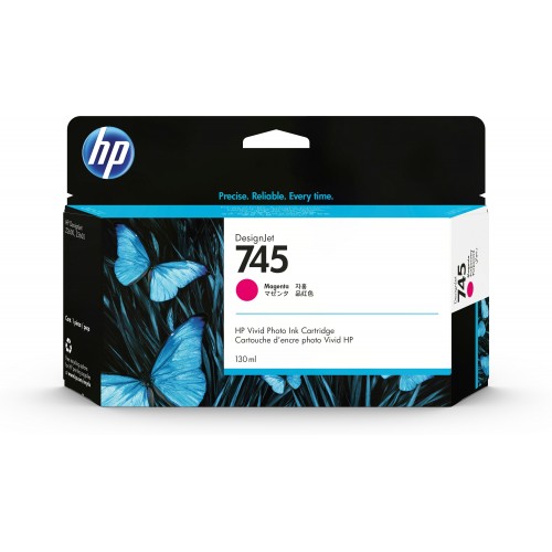 HP 745 Original Rendimiento estándar Magenta