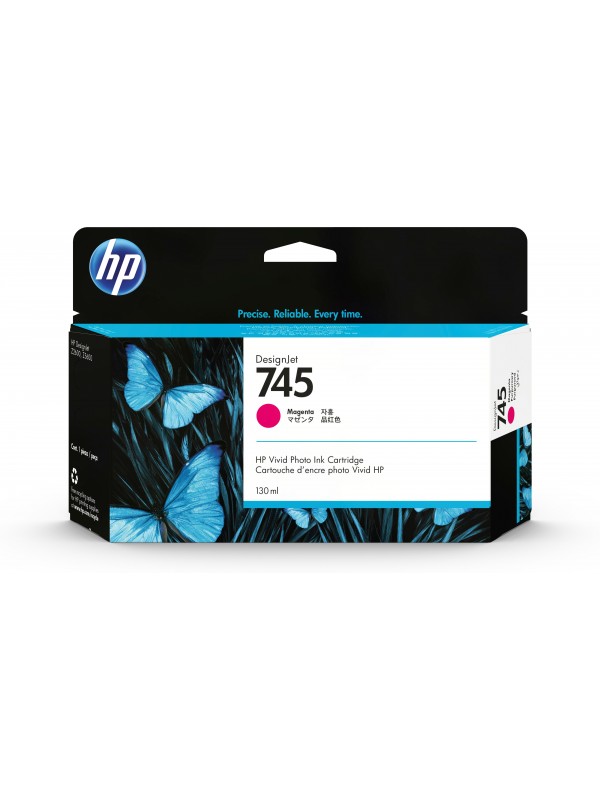 HP 745 Original Rendimiento estándar Magenta