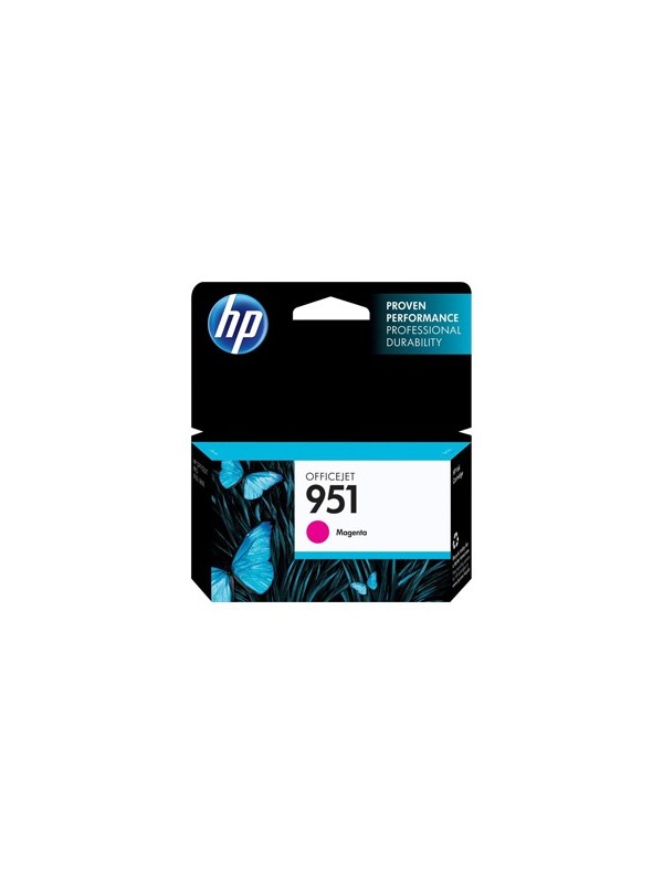 HP 951 Magenta Officejet Ink Cartridge 1 pieza(s) Original