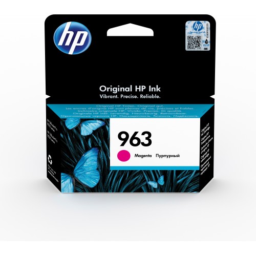 HP 963 1 pieza(s) Original Rendimiento estándar Magenta