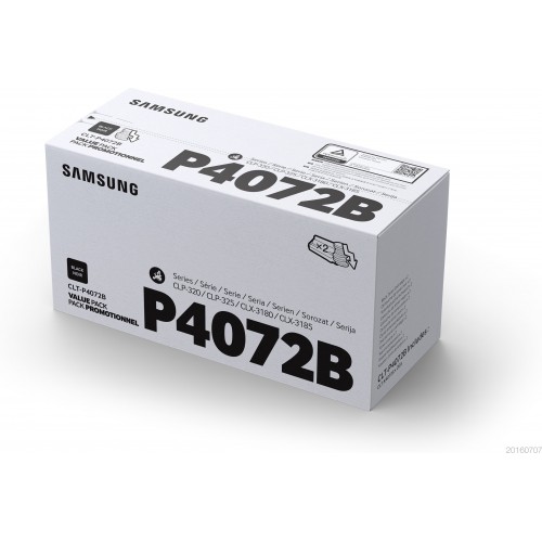 Samsung CLT-P4072B 2 pieza(s) Original Negro