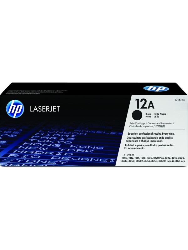 HP 12A 1 pieza(s) Original Negro