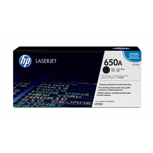 HP 650A 1 pieza(s) Original Negro