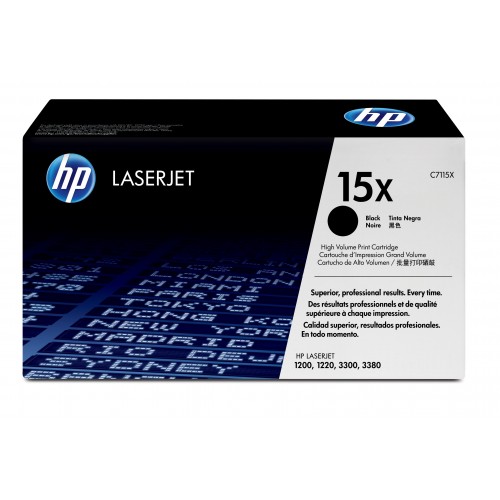 HP 15X 1 pieza(s) Original Negro