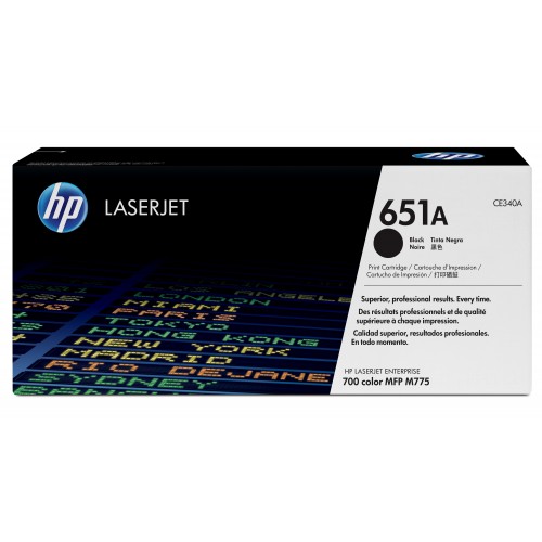 HP 651A 1 pieza(s) Original Negro