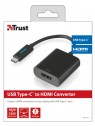 Trust 21011 adaptador de cable USB Type-C HDMI Negro