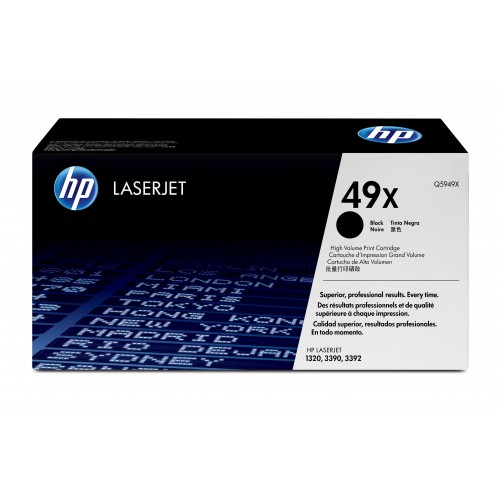 HP 49X 1 pieza(s) Original Negro