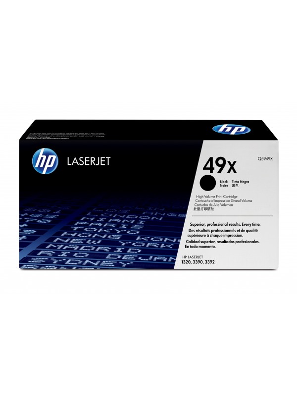 HP 49X 1 pieza(s) Original Negro