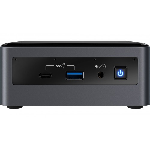 Intel NUC BXNUC10I3FNH PC estación de trabajo barebone UCFF Negro BGA 1528 i3-10110U 2,1 GHz