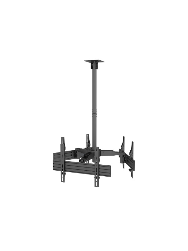 Equip 650371 soporte para pantalla de señalización 165,1 cm (65") Negro