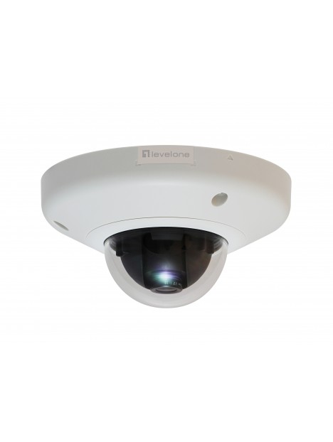 LevelOne Fixed Dome Network Camera, 3-Megapixel, PoE 802.3af