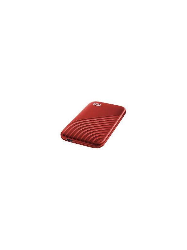 Western Digital My Passport 2000 GB Rojo