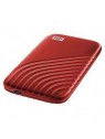 Western Digital My Passport 2000 GB Rojo