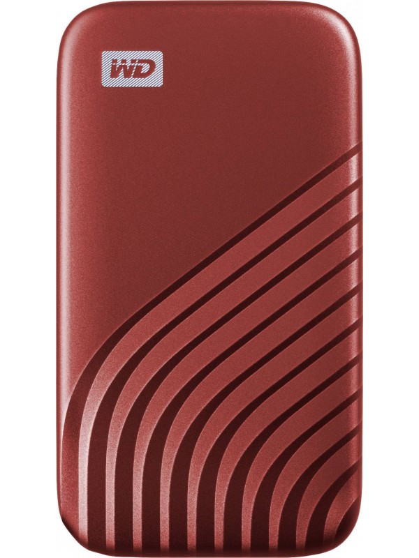 Western Digital My Passport 2000 GB Rojo