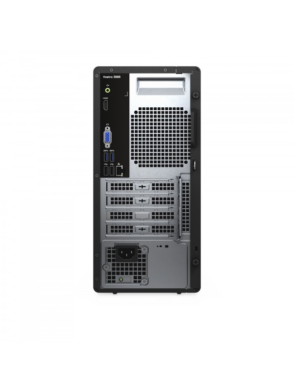 DELL Vostro 3888 DDR4-SDRAM i5-10400 Mini Tower Intel® Core™ i5 de 10ma Generación 8 GB 256 GB SSD Windows 10 Pro PC Negro