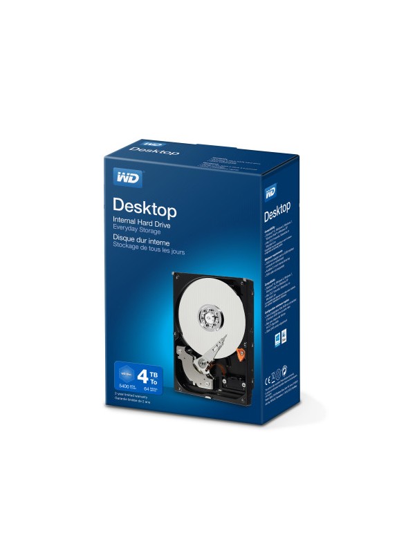 WD DESKTOP EVERYDAY 3.5" 4TB SERIAL ATA III