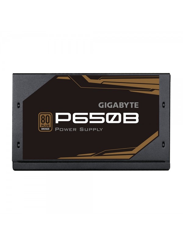 Gigabyte GP-650B POWER SUPPLY unidad de fuente de alimentación 650 W 20+4 pin ATX ATX Negro