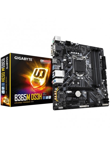 Gigabyte B365M DS3H (rev. 1.0) Intel B365 LGA 1151 (Zócalo H4) micro ATX