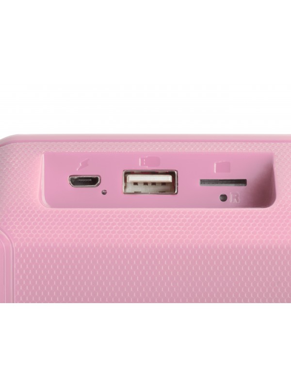 Mars Gaming MSBAXP, Altavoz Bluetooth 5.0 Compacto Rosa