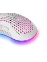 Mars Gaming MMEXW, Ratón Gaming RGB Ultraligero Blanco