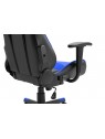 Conceptronic EYOTA04B silla para videojuegos Silla para videojuegos de PC Asiento acolchado Negro, Azul