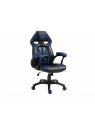 Conceptronic EYOTA05B silla para videojuegos Silla para videojuegos de PC Asiento acolchado Negro, Azul