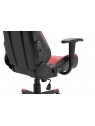 Conceptronic EYOTA04R silla para videojuegos Silla para videojuegos de PC Asiento acolchado Negro, Rojo