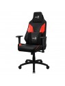 Aerocool ADMIRALBR Silla Gaming Profesional, Cojines Acolchados, Tecnología Air, Negro Rojo