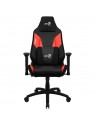 Aerocool ADMIRALBR Silla Gaming Profesional, Cojines Acolchados, Tecnología Air, Negro Rojo