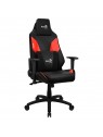 Aerocool ADMIRALBR Silla Gaming Profesional, Cojines Acolchados, Tecnología Air, Negro Rojo